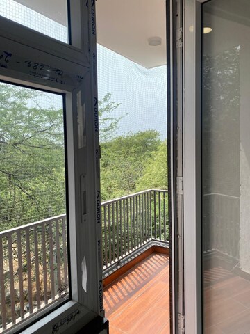 Balcony in 2 BHK Builder Floor at Freedom Fighters Enclave – for Rent