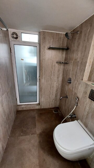 Bathroom in 3 BHK Apartment at Chembur Gaothan – for Rent