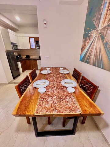 Kitchen in 3 BHK Apartment at Vasundhara Enclave – for Sale