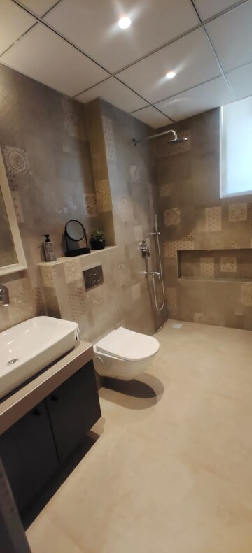 Bathroom in 3 BHK Apartment at Skyline Elevate, Ramgarh Bhudda – for Sale