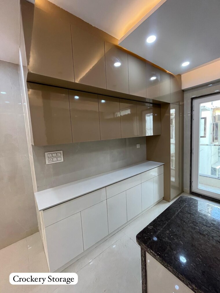 Kitchen, rohini sector 25 3 Bedroom 950 Sq.Ft. Builder Floor In Rohini Sector 25 Delhi 8537561