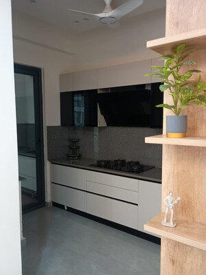 Kitchen in 3 BHK Apartment at JKG Palm Resort, Raj Nagar Extension – for Sale