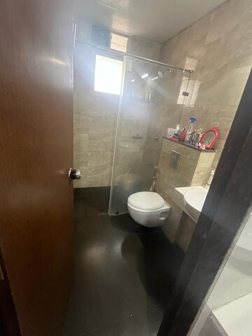 Bathroom in 4 BHK Apartment at Pharande Puneville, Tathawade – for Rent