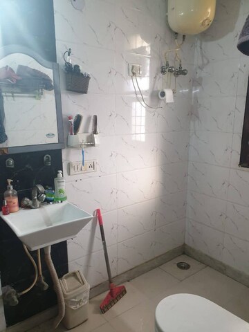 Attached Bathroom in 3 BHK Apartment at Vasundhara Enclave – for Sale