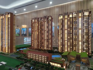 Living Room in 4 BHK Apartment at Eldeco Fairway Reserve, Sector 80 – for Sale