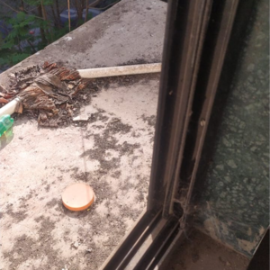 Balcony in 1 RK Apartment at Leo Group Housing Complex, Jaydev Singh Nagar – for Sale