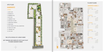 Master Plan in 3 BHK Apartment at Salugara – for Sale