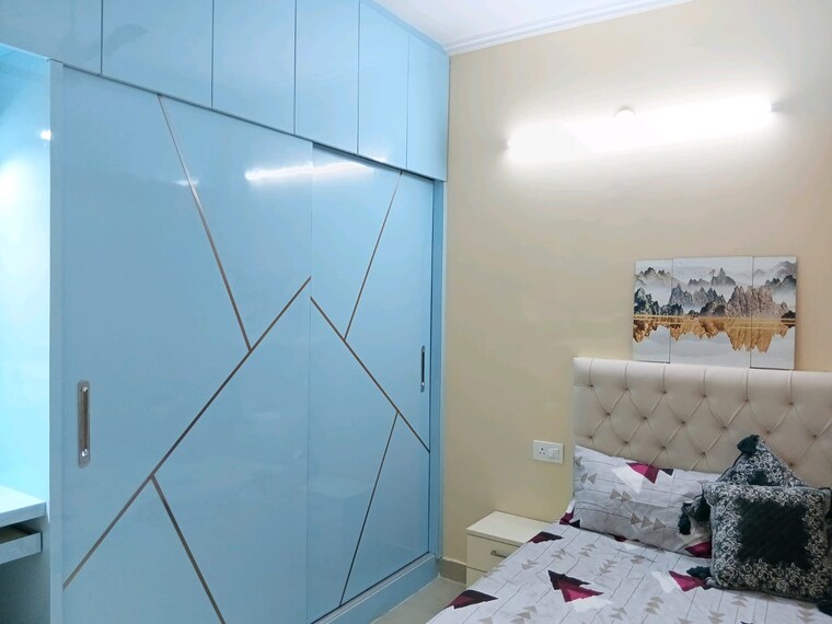Bedroom, nilaya-greens 3 Bedroom 1300 Sq.Ft. Apartment In Raj Nagar Extension Ghaziabad 8538734