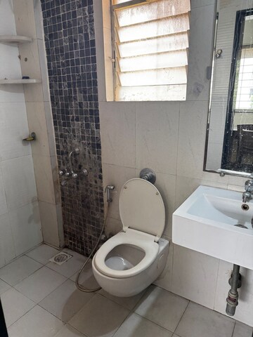 Bathroom in 1 RK Apartment at Goel Ganga Carnation, Koregaon Park – for Rent