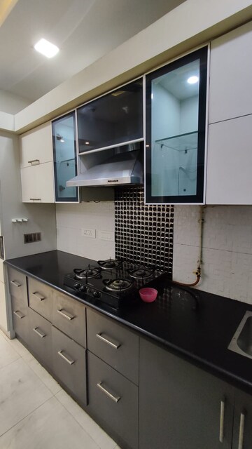 Kitchen in 3 BHK Apartment at Moti Nagar – for Rent