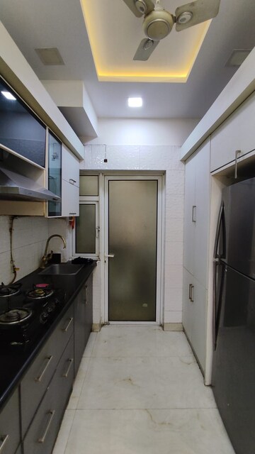Kitchen in 3 BHK Apartment at Moti Nagar – for Rent
