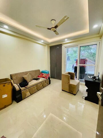 Living Room in 3 BHK Builder Floor at Chattarpur – for Sale