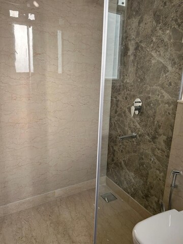Bathroom in 3 BHK Builder Floor at Ambience Creacions, Sector 22 – for Rent
