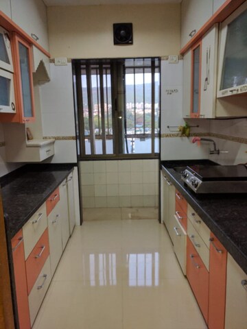 Kitchen in 2 BHK Apartment at Satellite Tower, Goregaon East – for Rent