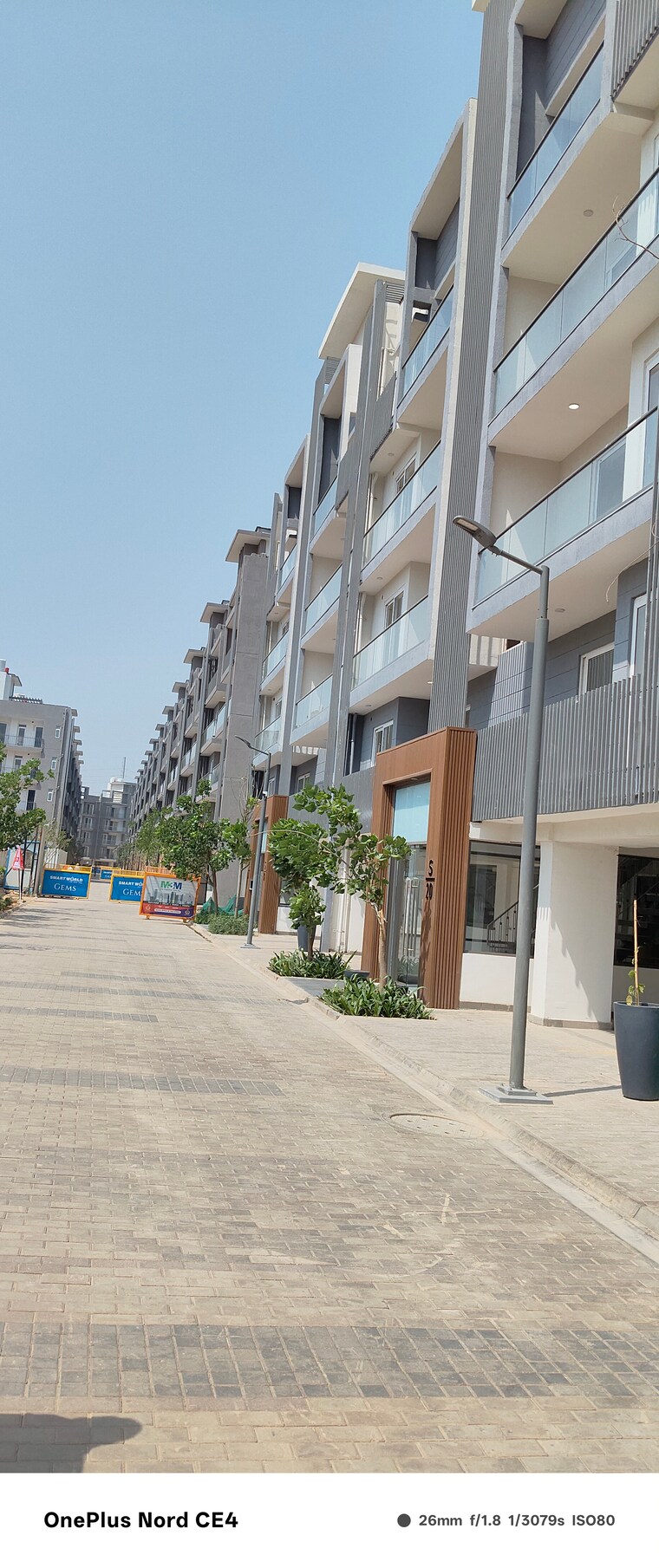 Exterior View, smart-world-gems 3.5 Bedroom 1620 Sq.Ft. Builder Floor In Sector 89 Gurgaon 8540219