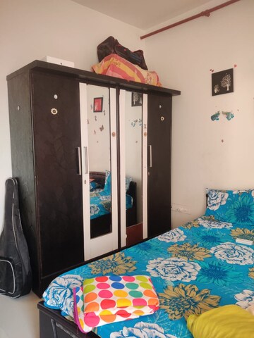 Bedroom in 2 BHK Apartment at Omkar Ananta, Goregaon East – for Rent