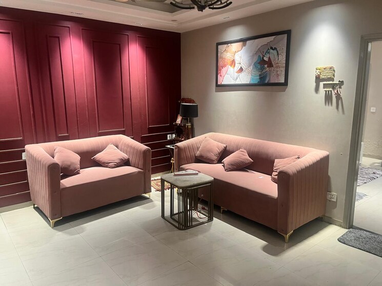 Living Room, parklands 3 Bedroom 250 Sq.Yd. Builder Floor In Sector 85 Faridabad 8540559