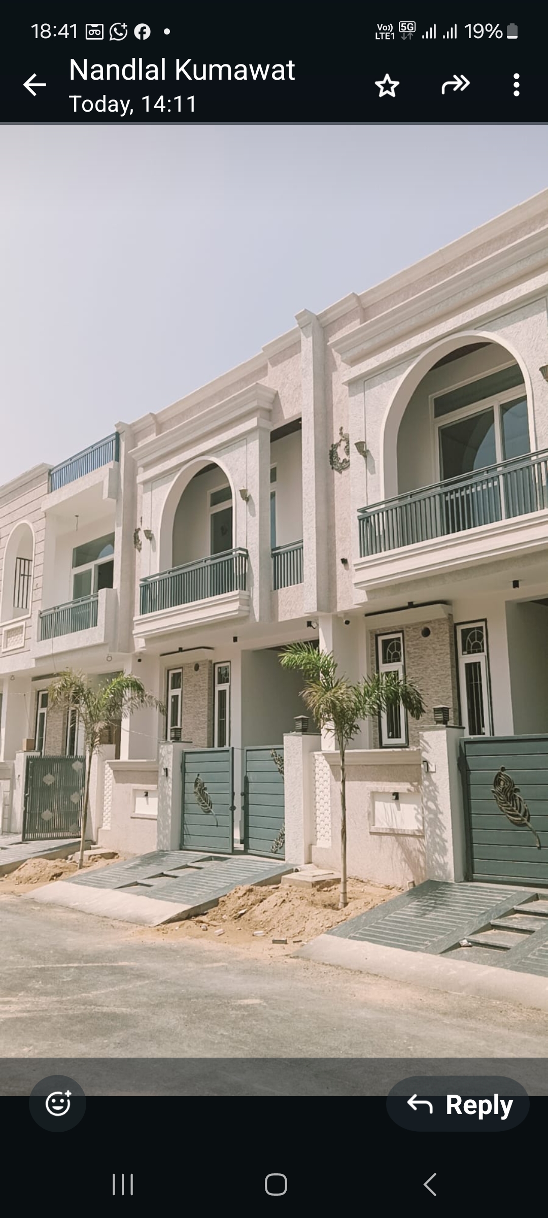 3 BHK + Pooja Room Villa For Sale in Gandhi Path