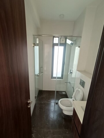 Bathroom in 2 BHK Apartment at Piramal Vaikunth, Balkum Pada – for Rent