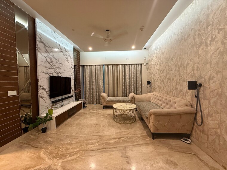 Living Room, amanora-future-towers 2.5 Bedroom 1050 Sq.Ft. Apartment In Hadapsar Pune 8541032