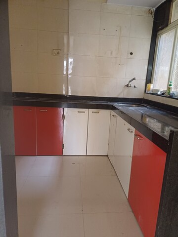 Kitchen in 1 BHK Apartment at Krishna Heights Ghansoli, Ghansoli – for Rent
