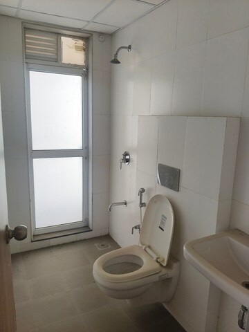 Bathroom in 3 BHK Apartment at Godrej Emerald, Ghodbunder Road – for Rent