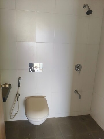 Bathroom in 3 BHK Apartment at Godrej Emerald, Ghodbunder Road – for Rent
