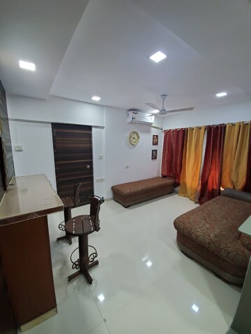 Master Bedroom in 1 BHK Apartment at Duplex Heights, Andheri West – for Rent