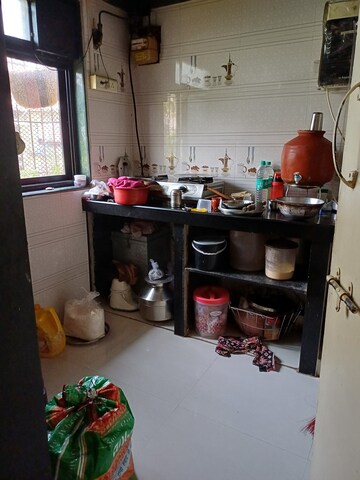 Kitchen in 1 BHK Apartment at Aagan Society, Ghansoli – for Rent