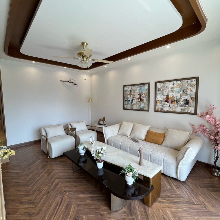 Living Room, paras-trinity 4 Bedroom 2250 Sq.Ft. Builder Floor In Sector 63 Gurgaon 8541167