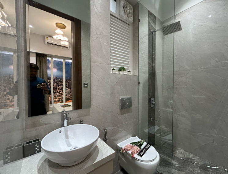 Bathroom, ruparel-stardom 1 Bedroom 441 Sq.Ft. Apartment In Mumbai Western Suburbs Mumbai 8541192