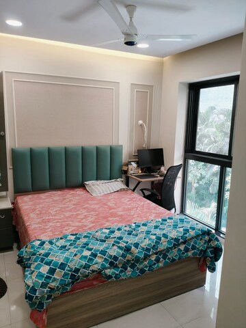 Bedroom in 1 BHK Apartment at Raunak Heights, Ghodbunder Road – for Rent