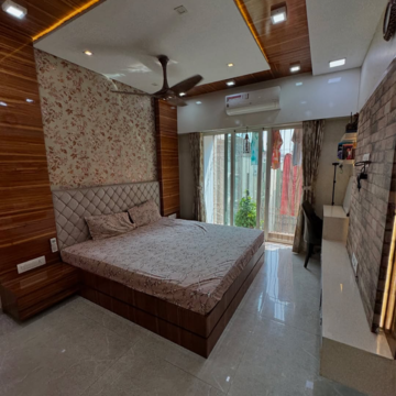 Living Room in 3 BHK Apartment at Oshiwara – for Rent