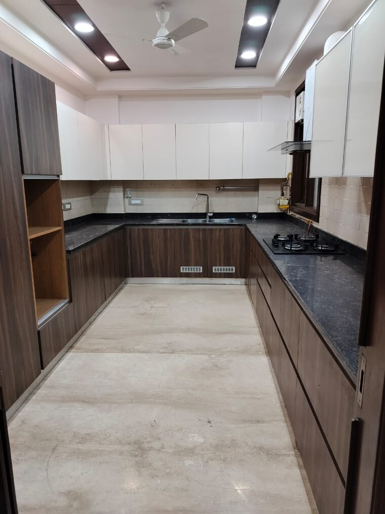 Kitchen, green park 4 Bedroom 3000 Sq.Ft. Builder Floor In Green Park Delhi 8541355