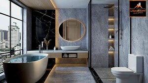 Bathroom in 4 BHK Independent House at Dehradun Cantt – for Sale