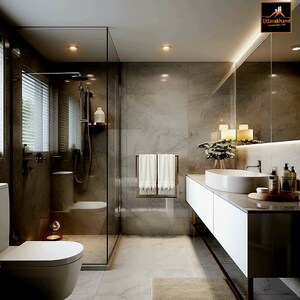 Attached Bathroom in 4 BHK Independent House at Dehradun Cantt – for Sale