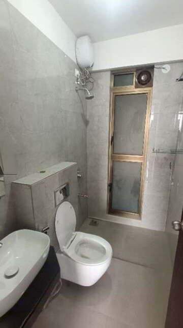 Bathroom in 2 BHK Apartment at Raymond Ten X Habitat, Pokhran Road No 2 – for Rent
