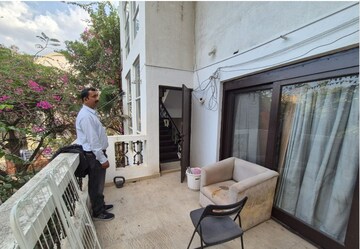 Balcony in 2 BHK Apartment at Marvel Isola, Mohammadwadi – for Rent