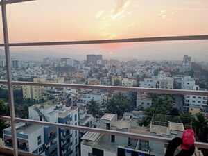 Balcony in 1 BHK Apartment at Chandrangan Square, Dhankawadi – for Sale