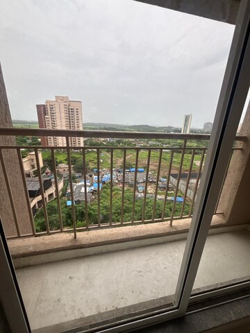 Balcony in 1 BHK Apartment at Puraniks City Reserva, Ghodbunder Road – for Rent