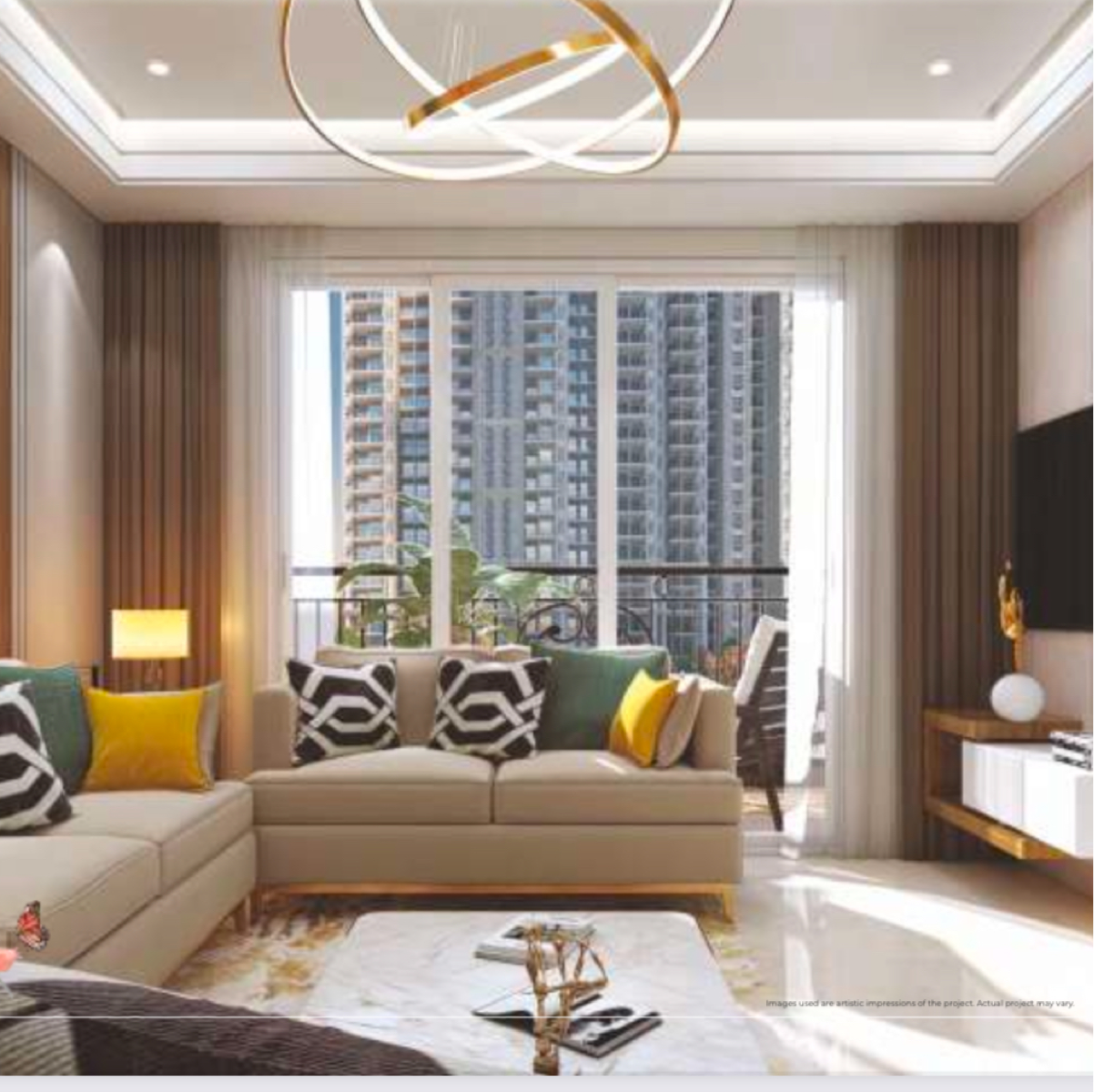 3 BHK + Pooja Room 1940 Sq.Ft. Apartment in T And T Digitown Phase 1