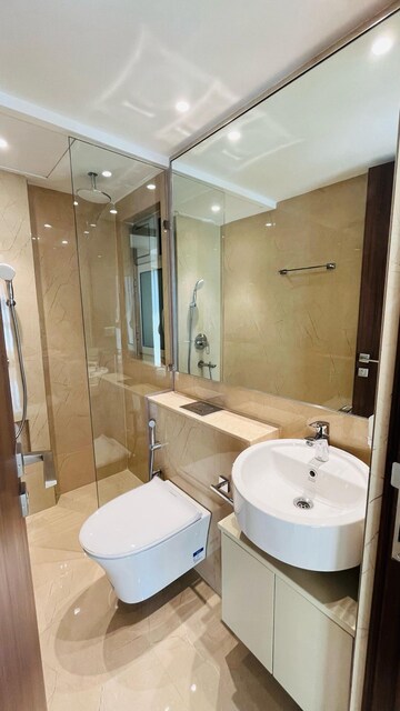 Attached Bathroom in 2 BHK Apartment at Hiranandani Highland, Powai – for Rent