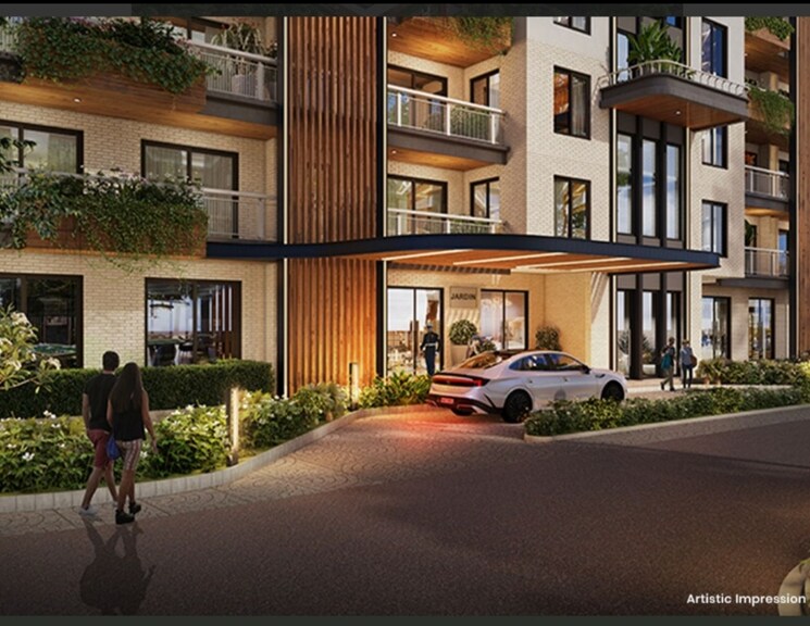 Exterior View, south city 3 Bedroom 2178 Sq.Ft. Apartment In South City Lucknow 8541560