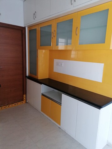 Kitchen in 3 BHK Apartment at Crown Whistling Woods, Kokapet – for Rent