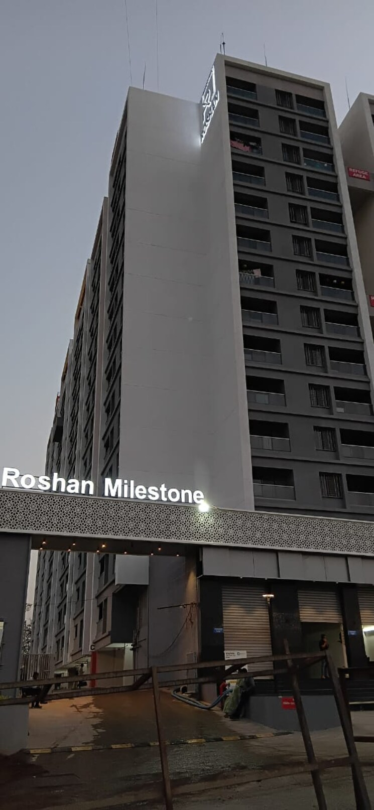 Exterior View, roshan-milestone 2 Bedroom 675 Sq.Ft. Apartment In Tathawade Pune 8541980
