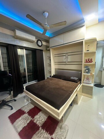Living Room in 2 BHK Apartment at Sheth Auris Serenity Tower 1, Malad West – for Sale