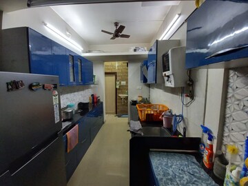 Kitchen in 1 BHK Apartment at Puranik Hometown, Ghodbunder Road – for Rent
