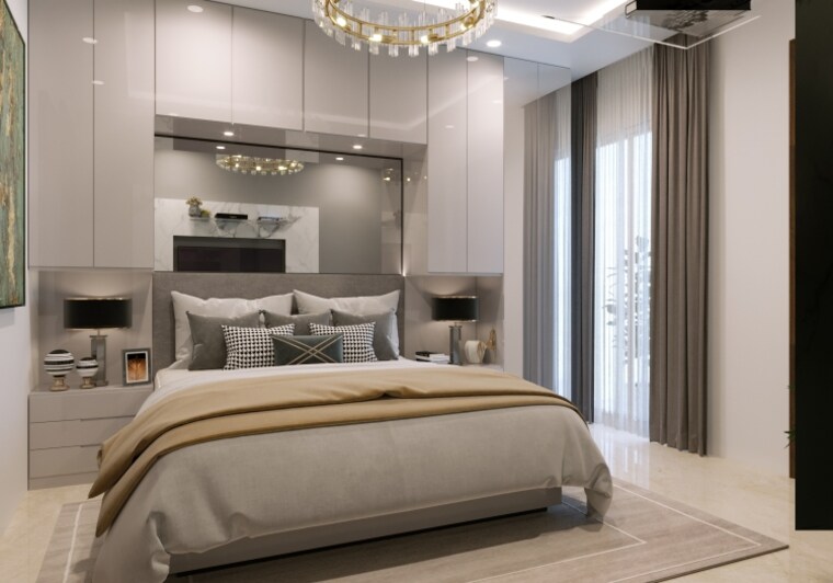 Bedroom, dlf-the-ultima 3 Bedroom 2100 Sq.Ft. Apartment In Sector 81 Gurgaon 8542169