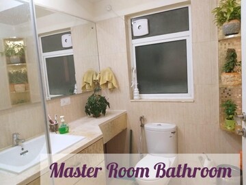 Bathroom in 3 BHK Apartment at DLF Regal Gardens, Sector 90 – for Sale