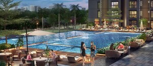 Swimming Pool in 3 BHK Apartment at Puravankara Purva Atmosphere, Thanisandra Main Road – for Sale